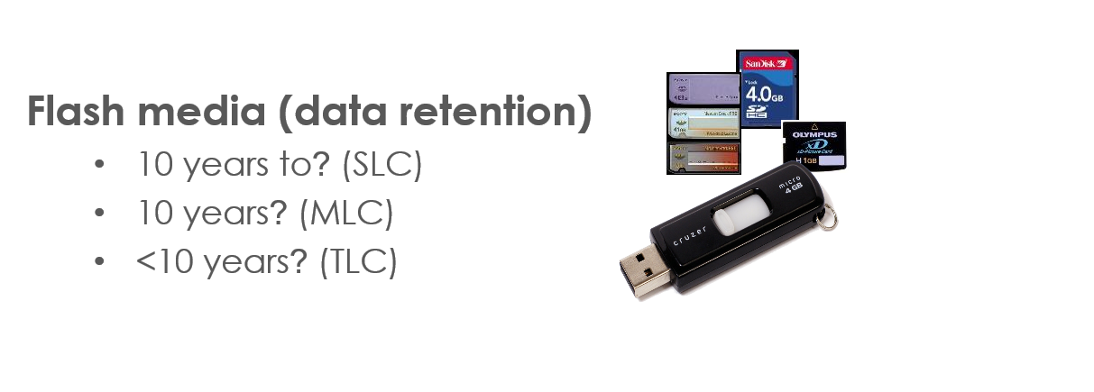 flash media data retention