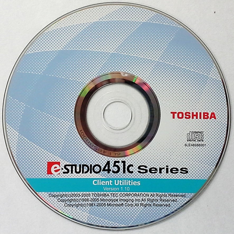 A CD-ROM disc containing software.