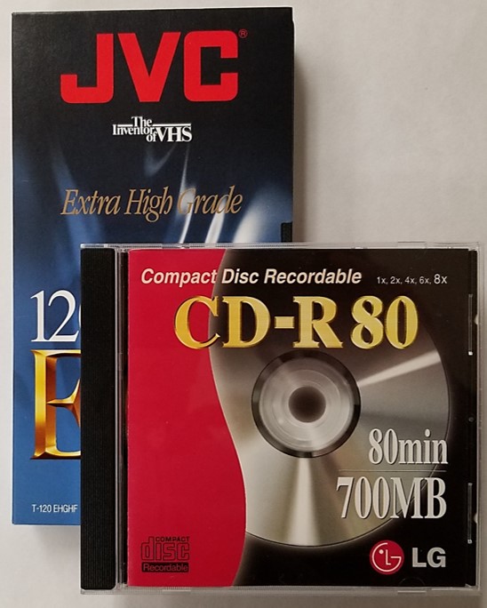 Convert VHS to CD or VCD - Digital Scrapbooking Storage